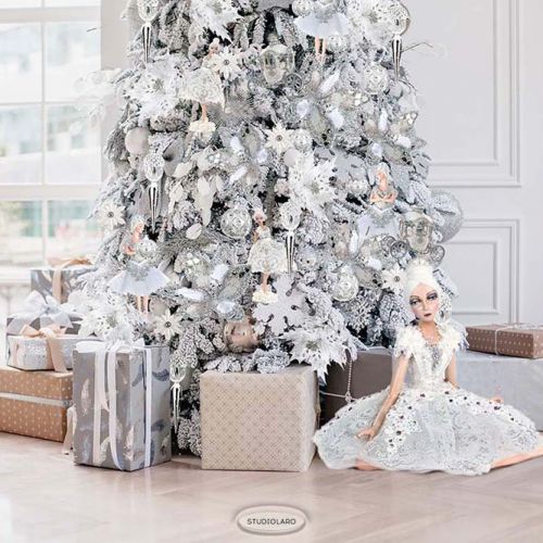 Украшение новогодней елки Снежная королева