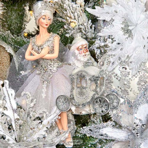 Украшение новогодней елки Снежная королева